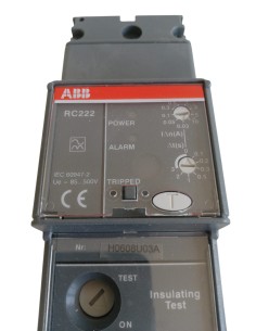 Abb rc222//1 abgesenkte Differentialauslösung T1 4p fest 1sda053869r1 2